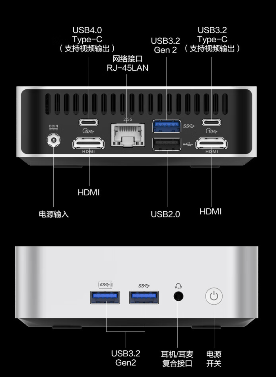 京东机械革命 imini S710 迷你主机R7-8845H 16GB+1TB以旧换新 2398.4 元直达链接