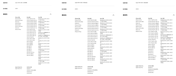 苹果官网更新确认！新款iMac与Mac mini均不支持USB-C接口供电