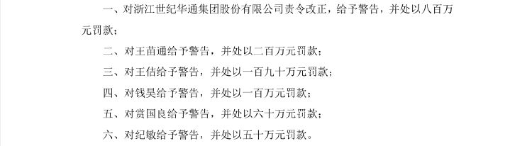 五年年报存在虚假记载 重罚1400万元！380亿市值游戏股世纪华通将被ST