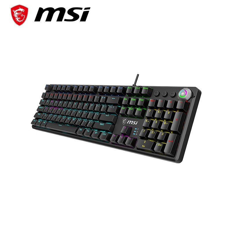 微星（MSI）GK50Z V2机械键盘只要115元