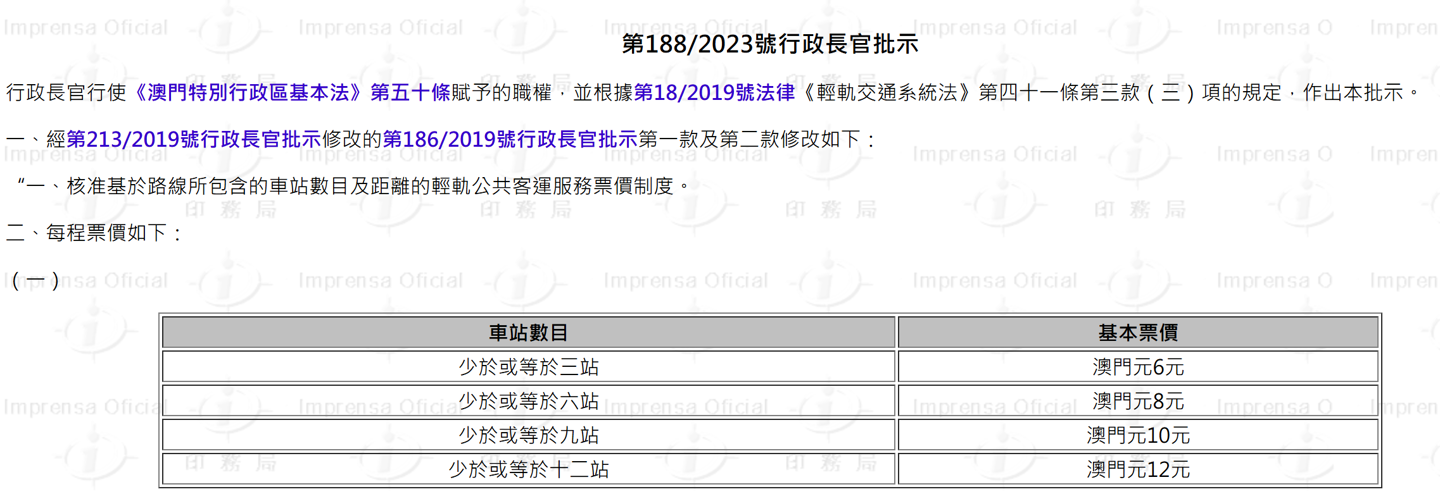 澳门轻轨“横琴线”将于 12 月 2 日正式通车，班次约 6 分钟一班