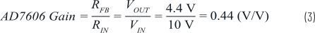 图3. AD7606内部PGA。仅以±10 V范围为例。
