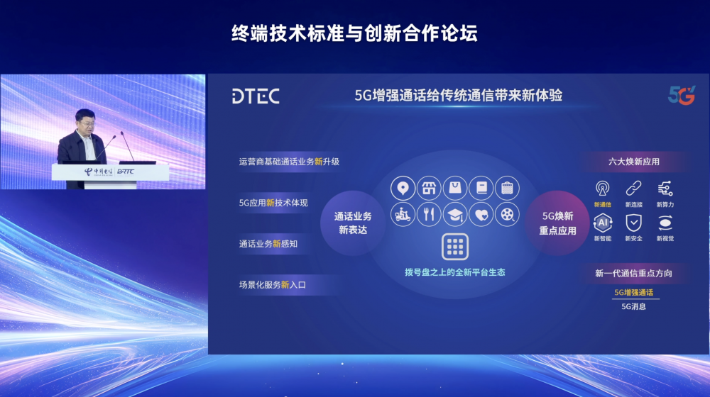 中国电信周文君：凝心聚力 多方面共建5G增强通话新生态