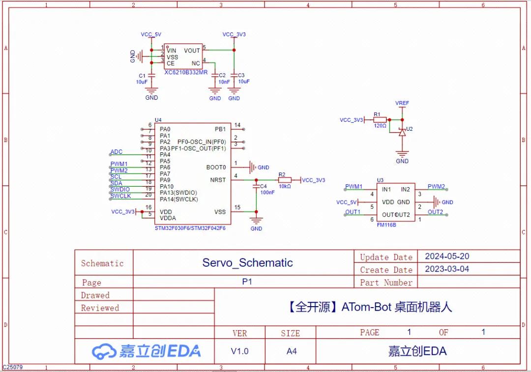 servo-board 原理图