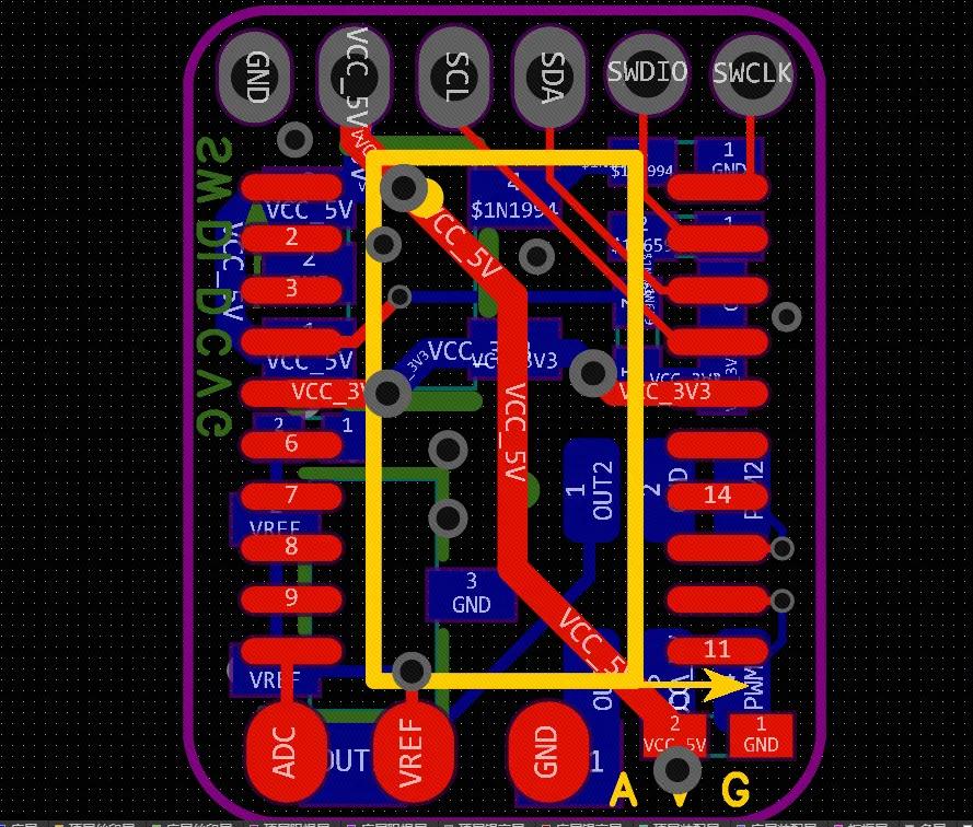 servo-board PCB图