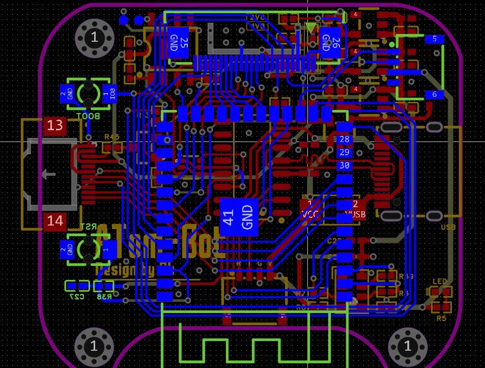 head-board PCB图