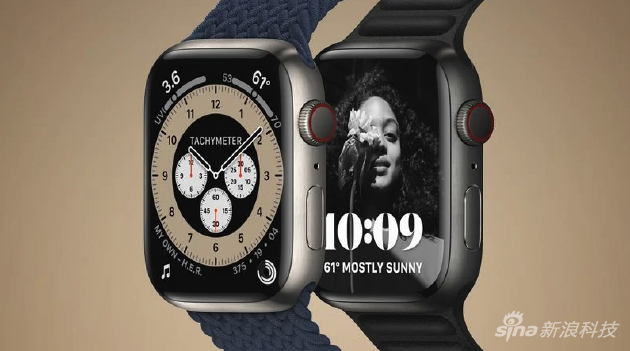 钛金属Apple Watch Series 7