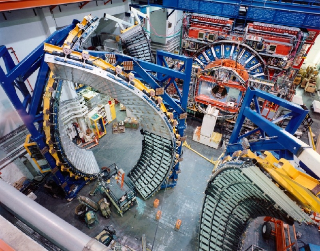 费米实验室的Tevatron粒子对撞机曾经是世界上最强大的加速器。