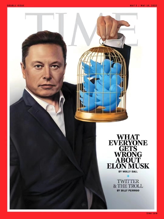 再登《时代周刊》封面！总被“误解”的马斯克想通过Twitter得到什么？